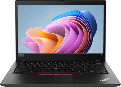 Lenovo Thinkpad T14 Gen 1, 14" Portátil profesional Intel Core i5-10310U, 16 GB DDR4 RAM, 512 GB SSD, teclado US Windows 11 Pro (Refect)