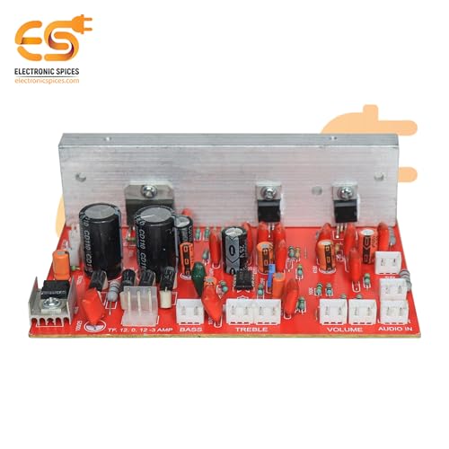 Image of Electronic Spices TDA7265 and 2030IC 4.1 Home Theater Amplifier Circuit Board