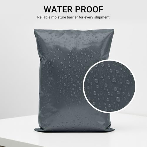 65 Mixed Parcel Bags Grey, Mailer Bags Tamper-Proof Strong Postal Packaging Bags for Shipping, Mailing & Delivery, 4 Sizes Small to Large Bags - View 7