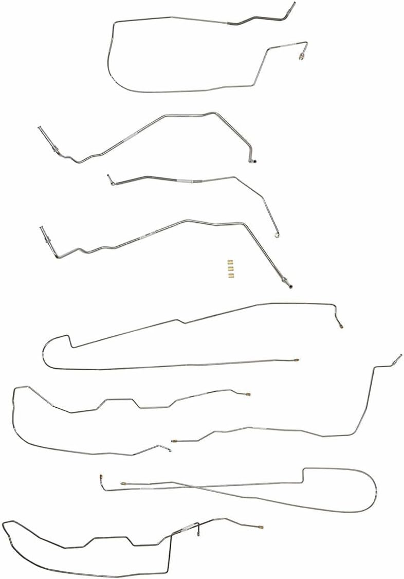 For 2006-2011 Buick Lucerne Complete Brake Line Kit - CBK0214OM-MDMB