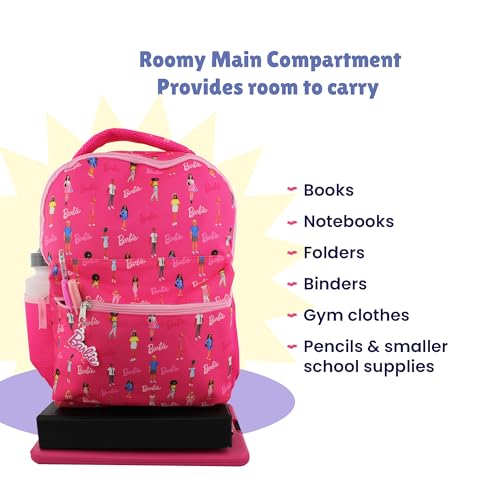 Barbie Ken Classic 16 inch Backpack (Pink, One Size)4