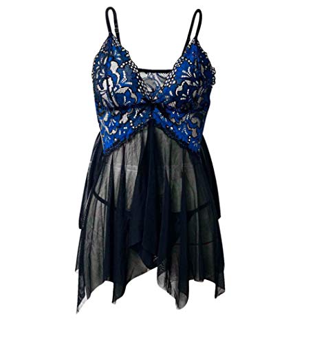 Sous-vêtements lingerie sexy femme avec ensemble nuisette dentelle