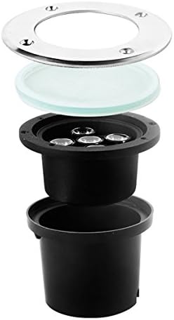 Miniatura 7 de 15W AC 120V LED RGB cambio de color al aire libre exterior enterrado Spot lámpara de inundación subterráneo impermeable IP65