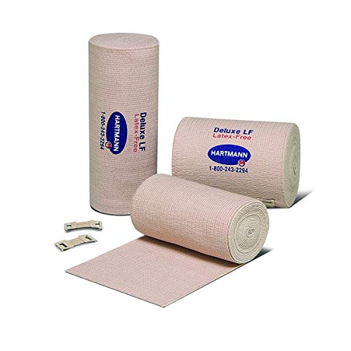 Hartmann Deluxe Latex Free Elastic Bandage, 6"x5yd, 10 Per Pack