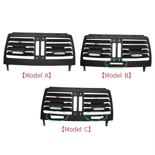 Rejilla de ventilación de aire de CA para coche compatible con E70 E71 X5 X6 Model A 2