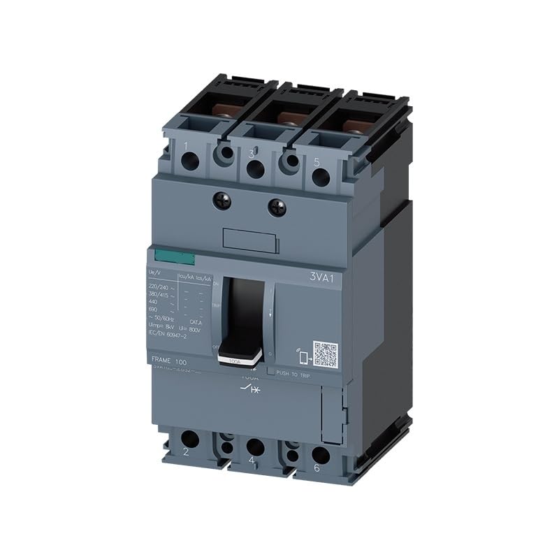 3VA Plastic case isolating Switch, 3VA1B160 R125 SD100 F/3P