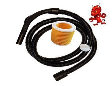 Tuyau flexible aspirateur 6m pour Kärcher A 2201 avec filtre de rechange