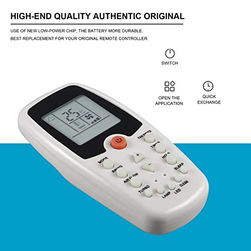 Sostituzione telecomando telecomando universale Smart Climatizzatore ZH/EZ-01 AC A/C