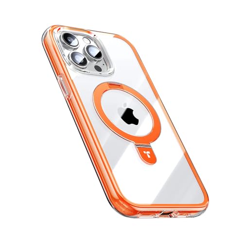 TORRAS UPRO Ostand SS Air-Castle iPhone 15 Pro Case (Orange) - Image 2