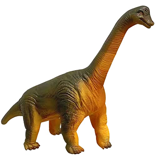 ArtCreativity Soft Brachiosaurus Dinosaur Toy for Kids, Super Realistic and Soft Touch 15 Inch Dinosaur Figurine, Great Educational Learning Resource, Dinosaur Gift and Party Favors for Boys and Girls