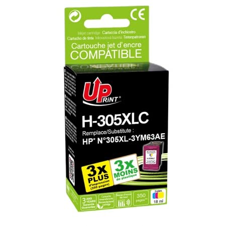 Cartouche HP 305XL couleur compatible pour éviter les impressions ternes