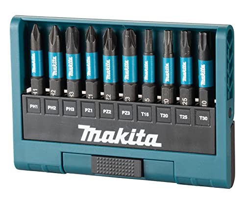 Makita E-12011 Impact Black Bit-Set 10-teilig für Schraubanwendungen