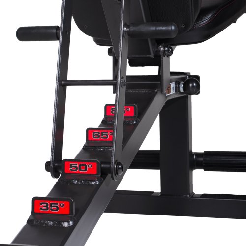 XMark Functional Trainer and Power Series Adjustable Flat Incline Decline Weight Bench (9010)