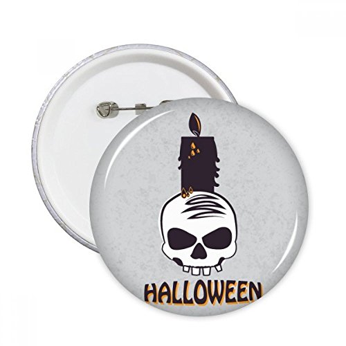 Sorcière ronde pins badge Halloween pour customiser facilement un vêtement sans le couper