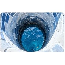 Muti-Design 3D Rugs Optical Illusion, Get Scared, Rug That Looks Like a Hole, Optical Illusion Rugs, Non-Slip Optical Illusion Floor Mat Home Decor, As Test & Game with Your Cat or Dog H