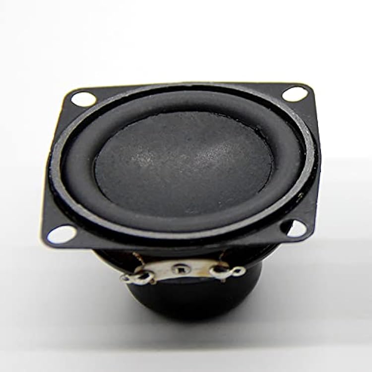 2PCS 2 Inch 4Ohm 10W Subwoofer Multimedia W Fixed Hole Home Audio Sound Speaker DIY 53mm Deep Bass Magnetic Loudspeaker (Size : 2pcs)