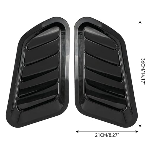 Écope décorative Suzuki Swift 2005-2013 look carbone pour capot - 3
