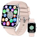 スマートウォッチ【2026CHATGPT最新】Bluetooth通話機能 日本語AI対応 通話機能付き 1.83インチ大画面 活動量計 腕時計 SMS/Line通知 多機能スマートウォッチ 100種類運動モード ip68防水防汗 メッセージ通知 天気予報 スポーツウォッチ レディース メンズ 多種類文字盤 Smart Watch プレゼント iPhone iOSとAndroid対応 image