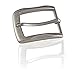 Produktbild FREDERIC HERMANO Gürtelschnalle Buckle 40mm Metall Silber Antik - Buckle Gray - Dornschliesse Für Gürtel Mit 4cm Breite - Silberfarben Antik