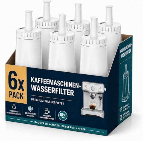 Filswa Wasserfilter für Sage Kaffeevollautomat Kompatibel mit Barista Express Impress Pro Touch Oracle Jet The Barista Dual Boiler Filter für SES810/875/880/920/980/990 BES008 BES878