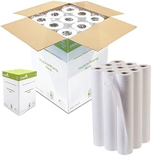 White 20" Couch Roll - 40 Metres 9 Rolls Per Case