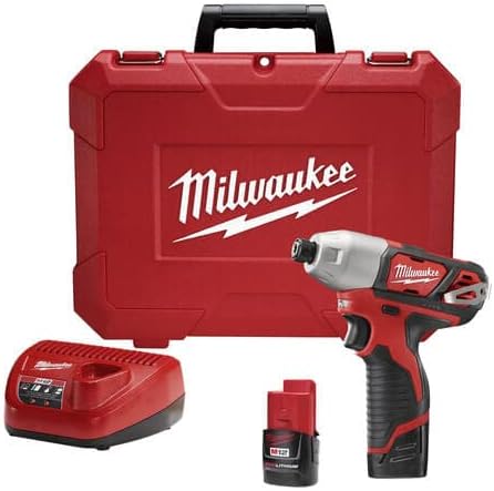 M12 1/4" Hex Cordless Impact Driver Kit