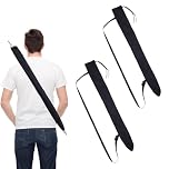 NICENEEDED 2 PCS Upgrade Umbrella Bag with Adjustable Shoulder Strap, 4.53 x 31.5 Inch Waterproof Umbrella Protective Cover, Portable Golf Umbrella Storage Carrying Holder for Travel Home Outdoor
