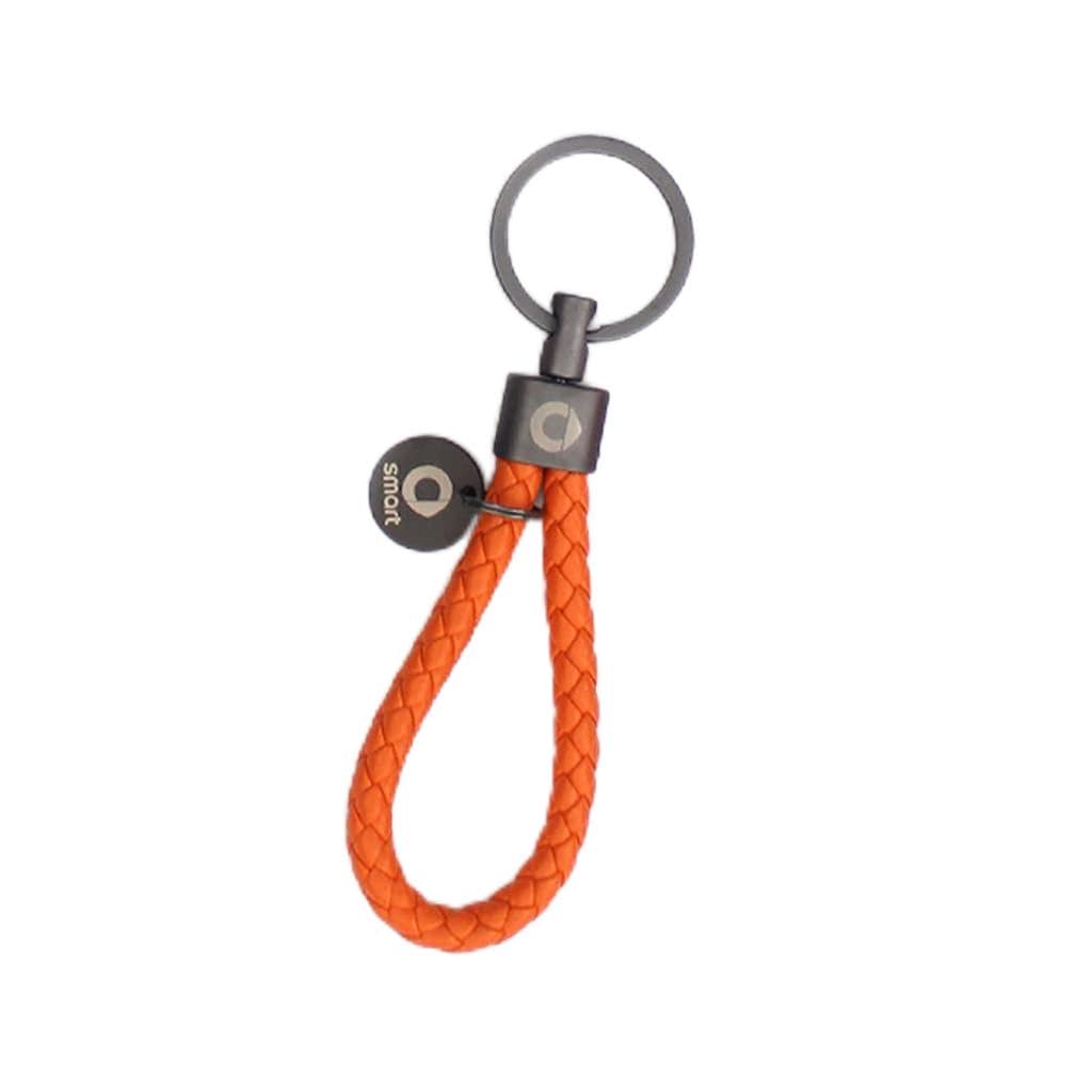 Shifeng Orange For Smart Fortwo Forfour 450 451 453 Car Key Ring Cover Accessories(Orange)