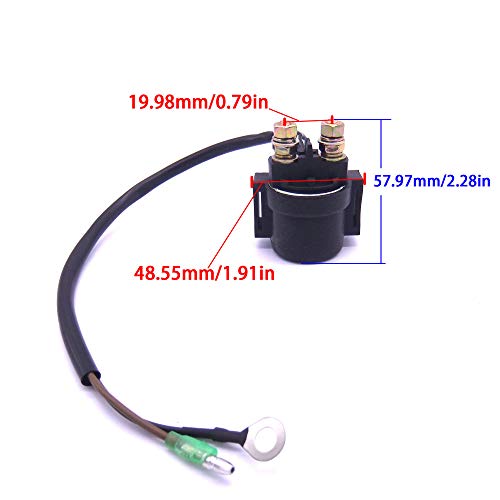 Relé de arranque SouthMarine 89-825096T para motor Mercury 8-75HP miniatura 4