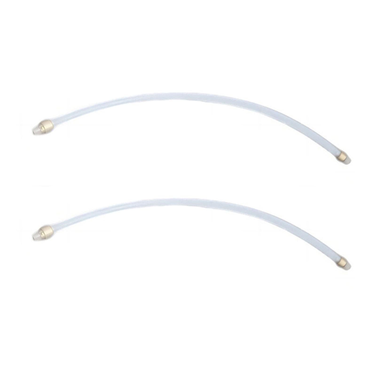 Piceioep Two Pieces Premium Silicone Water Hose 240Mm Length 4Mm Od For Coffee And Tea Equipment Espresso Machine Tube
