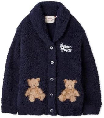 （10:30時点） 【HOLIDAY】ジェラートスノーベアジャガードショールカーディガン PWNT255071NVYF