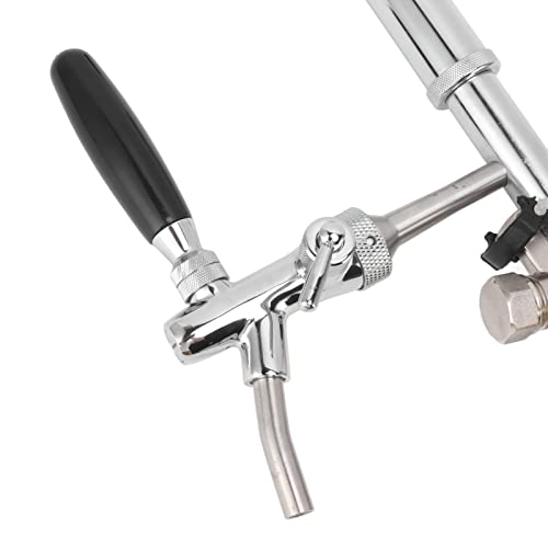 Luocute 4" Beer Tap Keg Tap Pump, 4 Inch Stainless Steel Beer Keg Tap for Homebrew Picnic Parties Welcome Parties Wedding Events by Luocute - Image 8