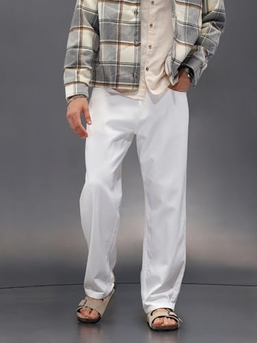 Image of WROGN Men's Anti Fit Jeans | Mid Rise | Jeans for Man