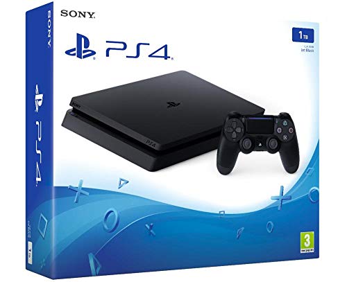 Sony Playstation 4 Slim - 1 TB - Schwarz (Zertifiziert und Generalüberholt)