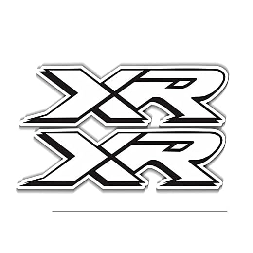 Hjulklistermärken Motorcykel Bränsletank Sidopanel RIM Hjälm Moto Reflekterande XR-logotyp Klistermärken för B-M-W XR tecken dekaler F900XR S1000XR (Color : F)