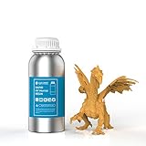 SainSmart 3D Printer Resin Orange Resin Rapid 3D Printing Resin 405nm General Purpose Photopolymer Curing Resin for 3D LCD MSLA Resin Printer 500g Orange