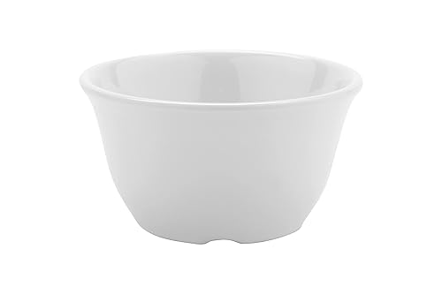 Miniatura 2 de G.E.T. BC-70-DW - Tazón de melamina para caldo, 7 onzas, color blanco diamante (juego de 4)