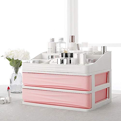 Organisateur de maquillage pour optimiser le stockage à domicile sur la coiffeuse