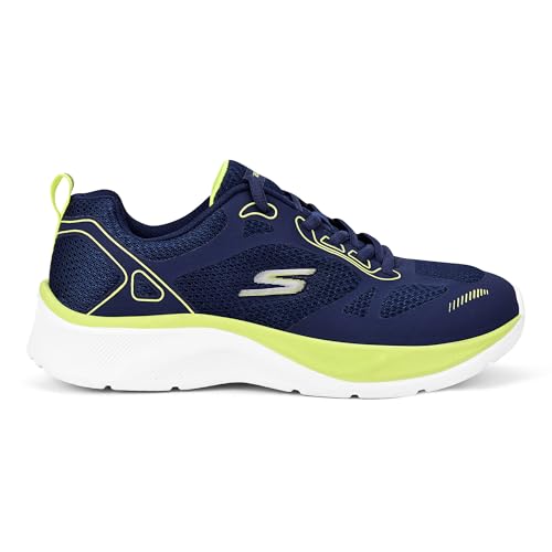 Skechers Boys Skechers Elite Sport Charcoal Lace Up Casual Sneakers