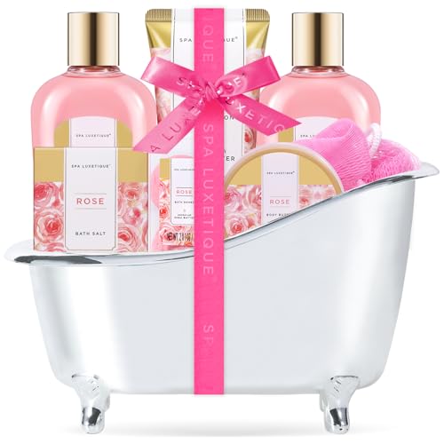 spa luxetique Gift Set For Women, Bath Sets for Women Gift, 8 Pcs...