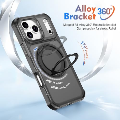 Coque iPhone 12 Pro Max anti-chute avec support béquille orange - 6