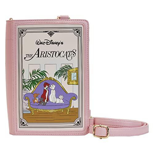 Loungefly Disney Aristocats Book Convertible Crossbody Bag