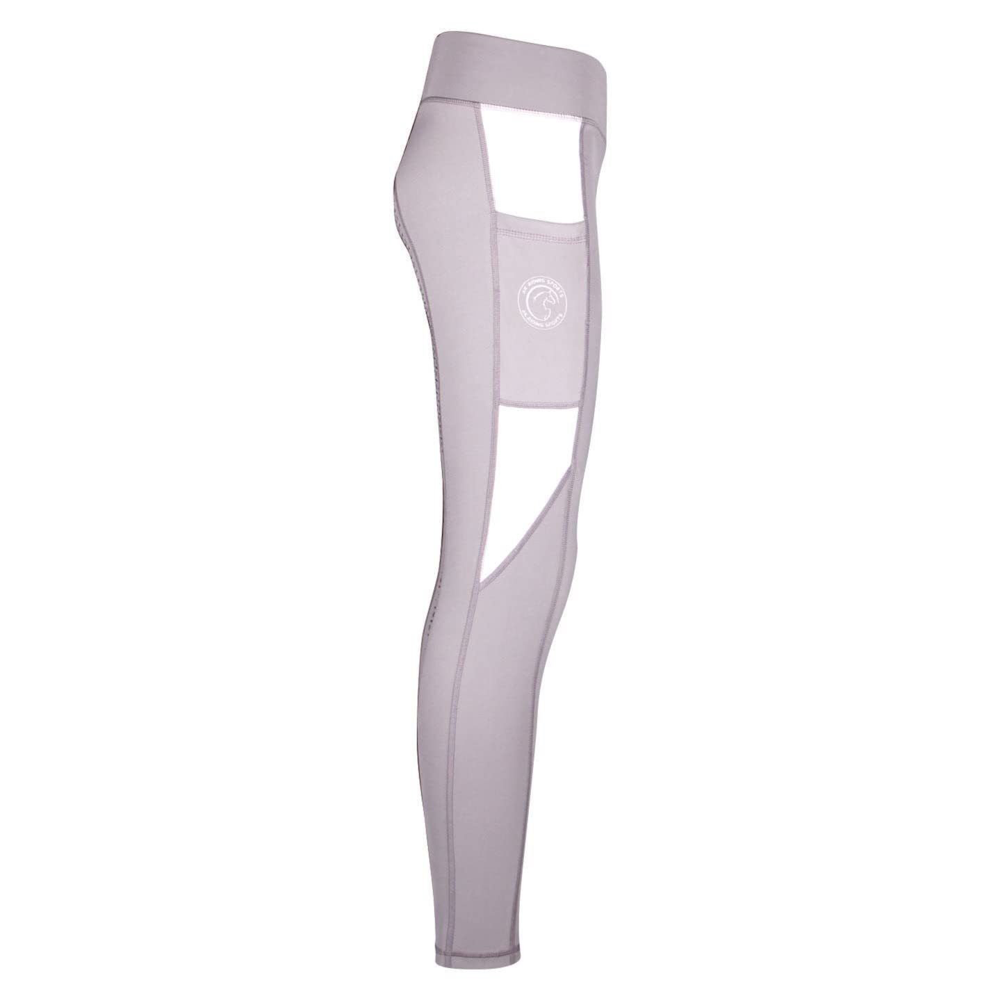 AK Comptec Collants/Leggings/Culottes d'équitation Taille Haute Respirant avec Grip en Silicone AKRS 6059