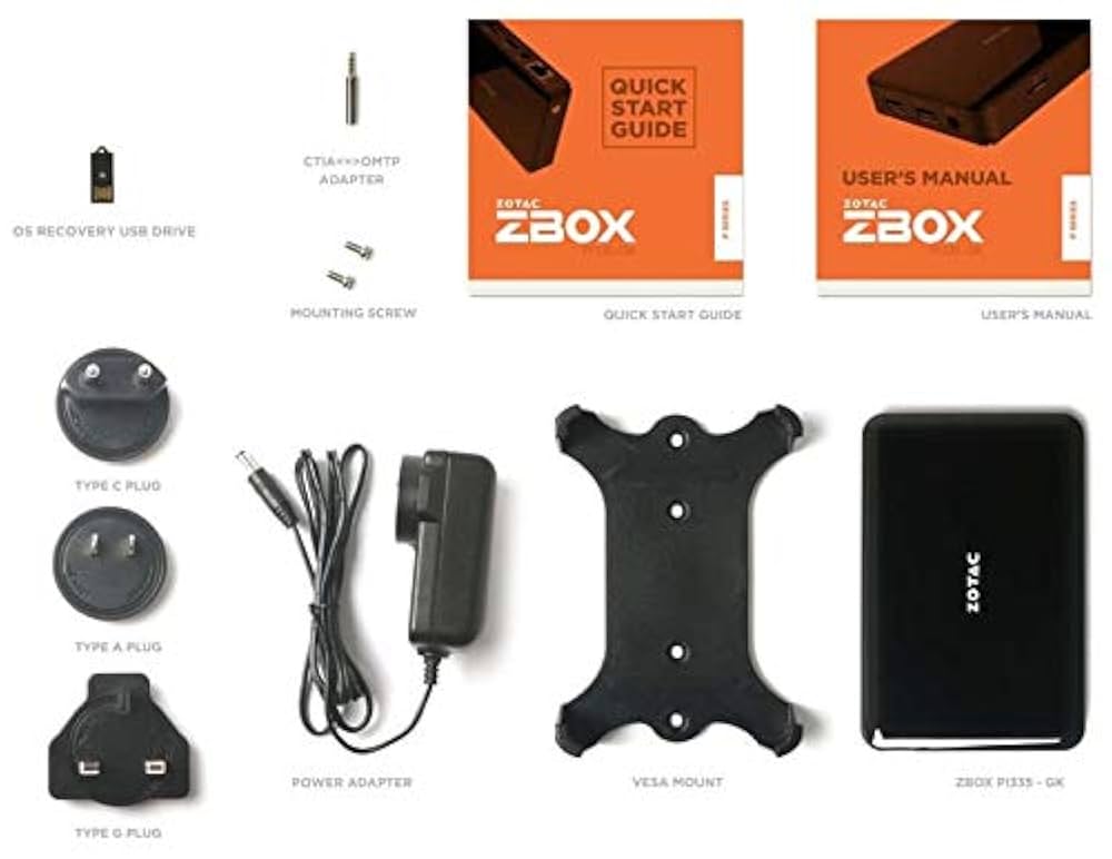 ZOTAC ZBOX PI335 Windows10小型PC デジタルサイネージ ZBOX PI335 pico Gemini Lake with Windows 10 Pro | ZOTAC