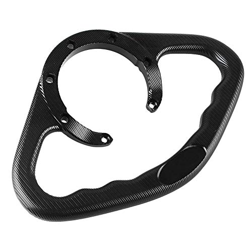 Luckmart Motorcycle Aluminium Rear Passenger Gas Tank Bar Handle Grip Bar Handlebar Grab 7 Holes Compatible for Honda CBR600 CBR900 CBR929 CBR954 CBR250 CBR400 CBR1000 CBR1100 Black
