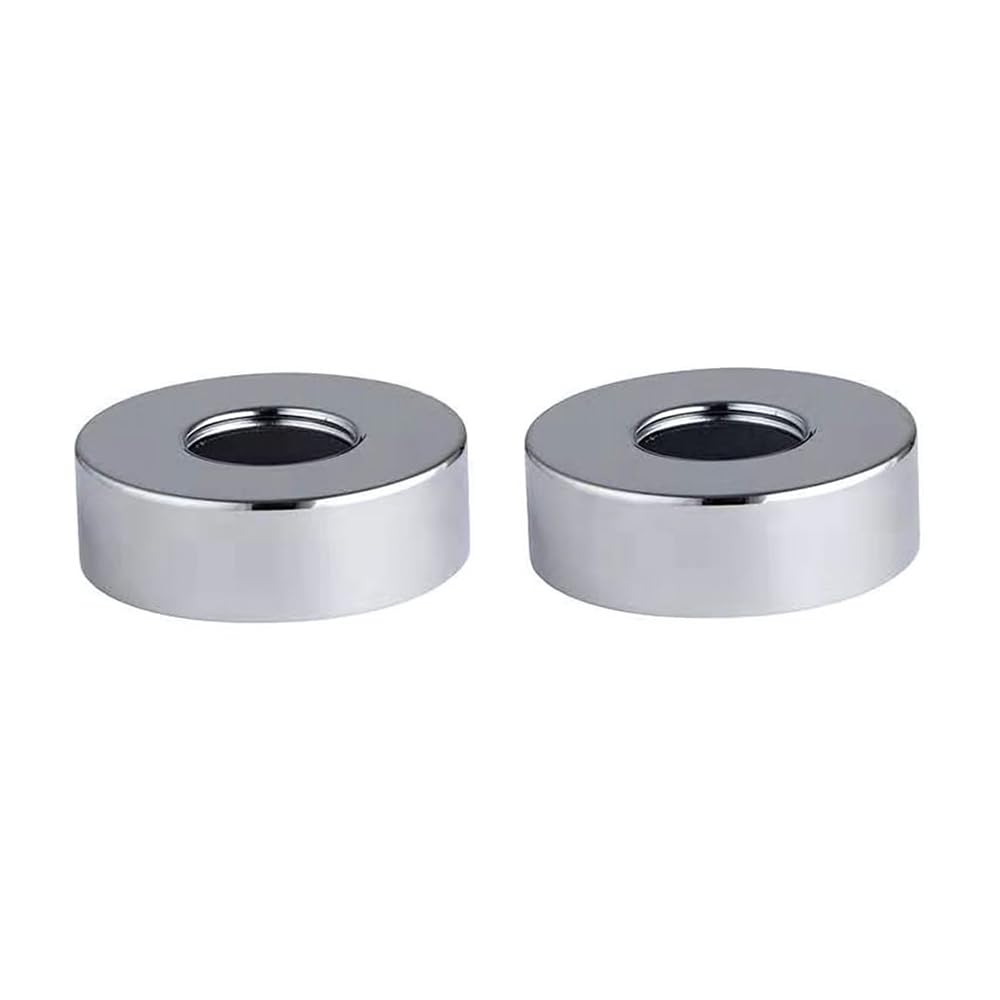 Chrome Round Shower Plates - Modern Chrome Finish, diameter 60mm Diameter