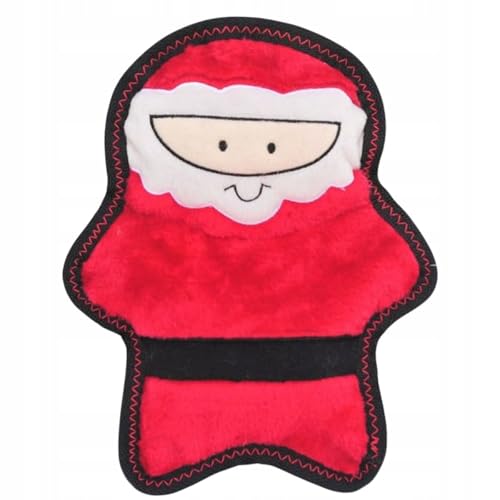 Juguete mordible suave ZippyPaws con chirriador diseño Santa miniatura 3