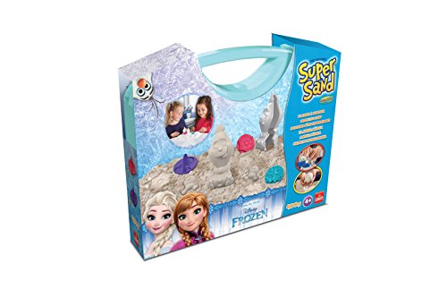 Goliath - Super Sand Valisette Frozen - Loisir créatif - Sable à modeler - 83276.012