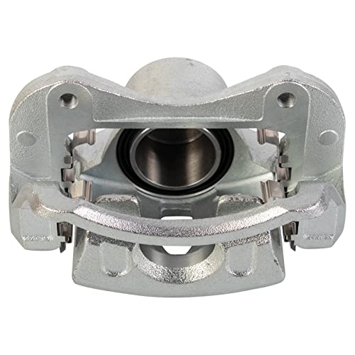 Image of TRQ Front and Rear Brake Caliper Set Zinc Coated Brackets Compatible with 2012-2015 Hyundai Tucson 2012-2016 Kia Sportage