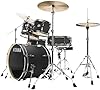 Tama Imperialstar Drum Set 5 Pieces Blacked Out Black/Black Nickel HW #2